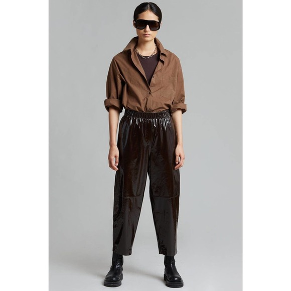 Samsøe & Samsøe Paloma Trousers - Chocolate Plum Size S NWOT